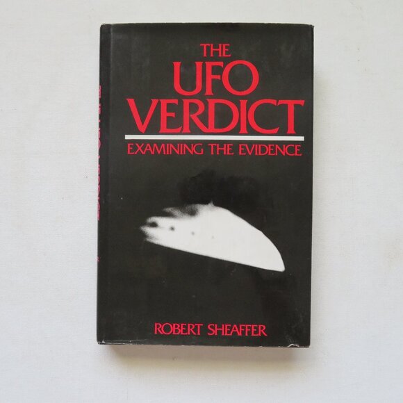 The UFO Verdict by Robert Sheaffer 1981 Vintage Hardcover Unsolved Mysteries - Picture 1 of 6